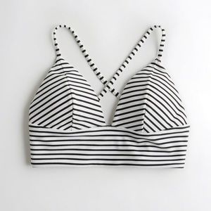 〰️Strappy Longline Triangle Bikini Top〰️